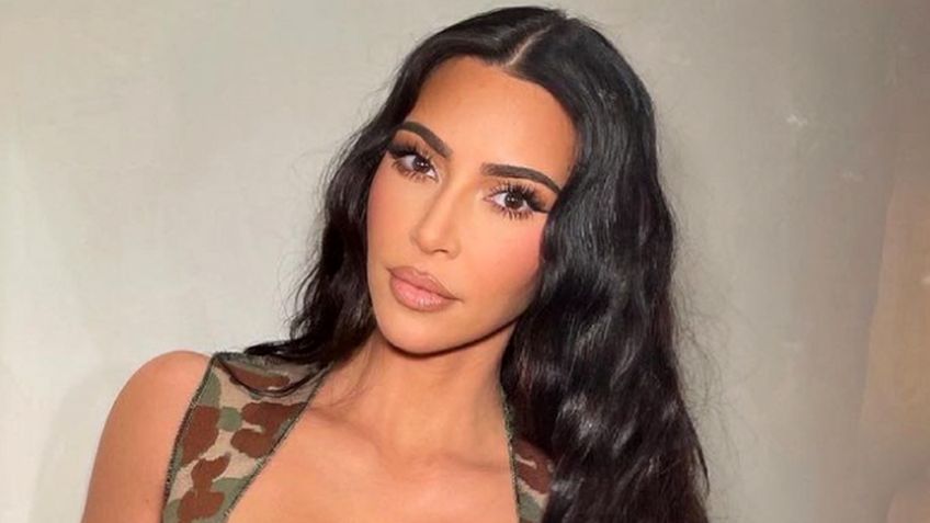 ¡Calor y piscina! Kim Kardashian paraliza Instagram con espectacular bañador verde