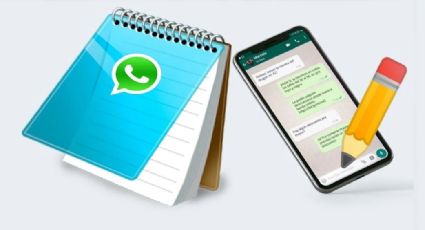 WhatsApp cuenta con un truco que ayuda a la app a funcionar como un bloc de notas