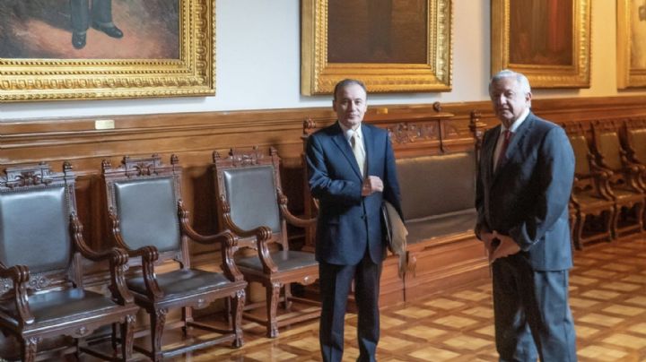 Energía solar y Puerto de Guaymas, los temas revisados por AMLO y Durazo en Palacio Nacional