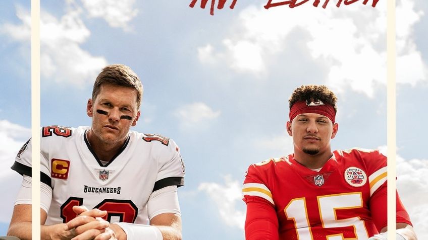 ¡The GOATs! Tom Brady y Patrick Mahomes juntos en la portada del Madden 22