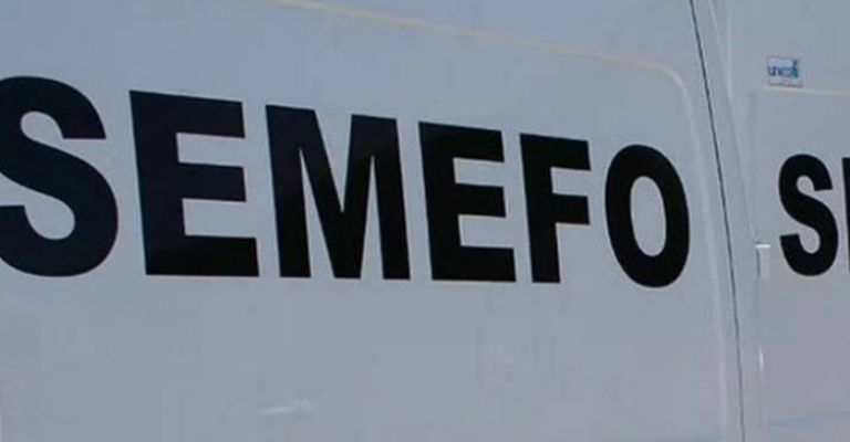 Semefo llega al sitio del crimen