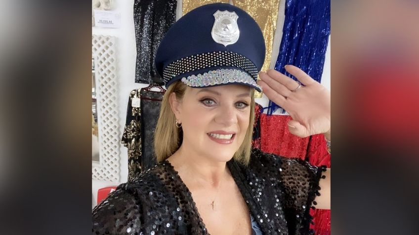 Érika Buenfil deleita a todo Televisa con su belleza en divino atuendo floreado