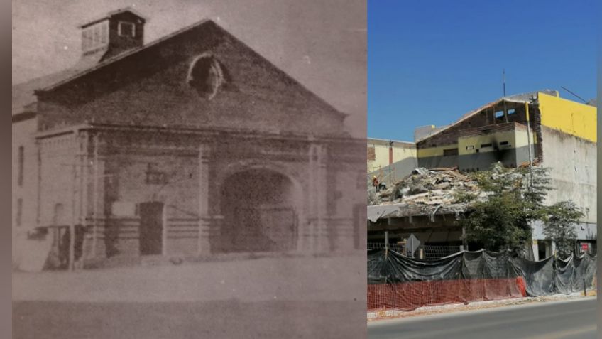 Demolición de Edificio histórico causa consternación en habitantes de Navojoa; tenía 102 años