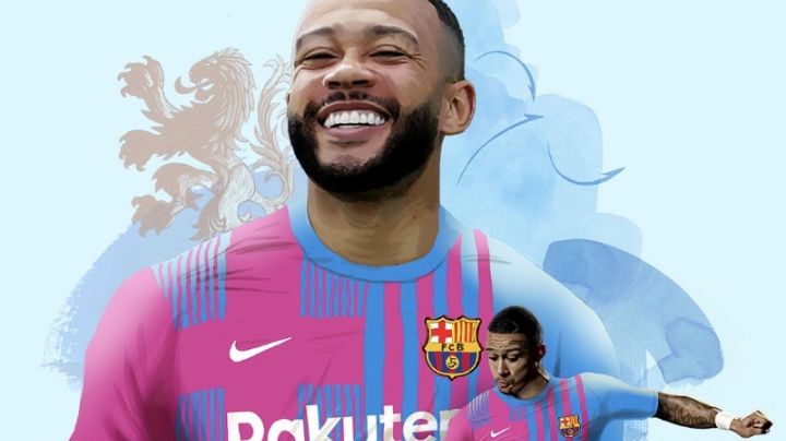 Barcelona anuncia de manera oficial la llegada del holandés Memphis Depay