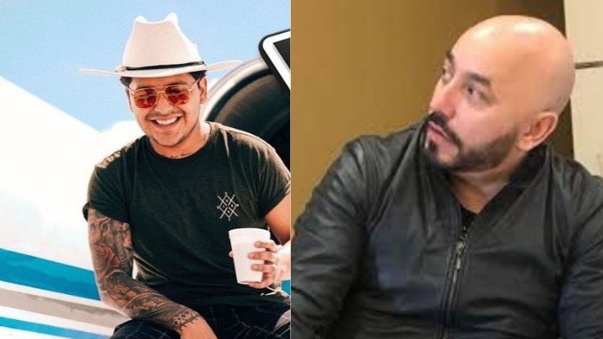 ¿Ardido? Nodal llama "puerco" a Lupillo Rivera y el cantante le responde: "Yo comí primero"