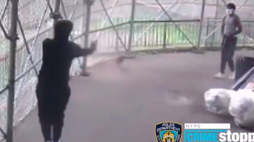 VIDEO: Pelea a palabras con otro hombre, se enoja y le dispara a plena luz del día