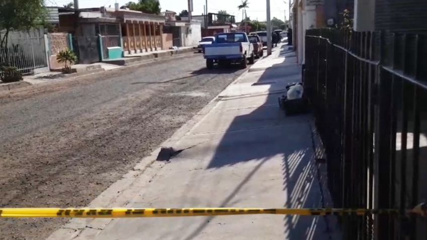 Hombre sin vida en plena vía pública desata movilización policíaca en Ciudad Obregón