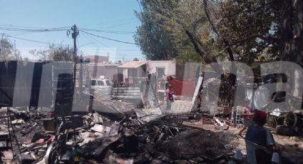 Guaymas: Tras perderlo todo en fuerte incendio de su vivienda, familia Thompson pide ayuda