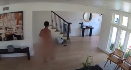 VIDEO: Hombre desnudo entra a una vivienda, dice que es suya y mata a dos periquitos