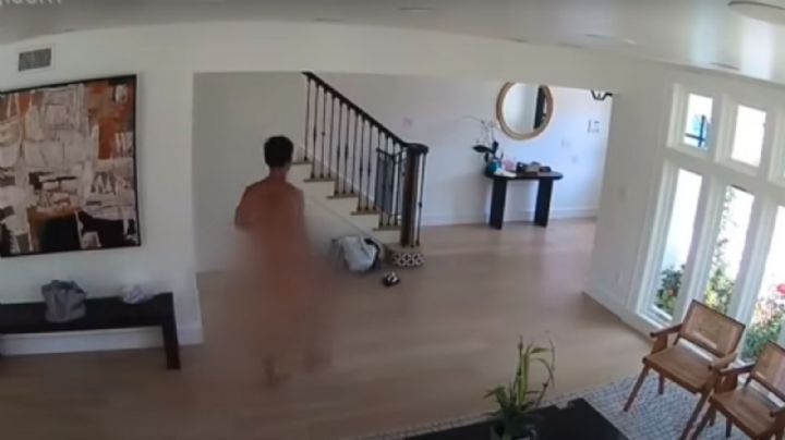 VIDEO: Hombre desnudo entra a una vivienda, dice que es suya y mata a dos periquitos
