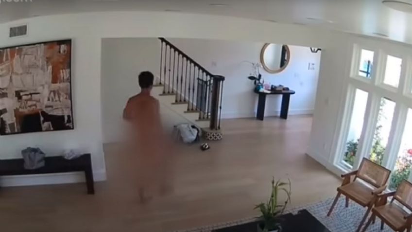 VIDEO: Hombre desnudo entra a una vivienda, dice que es suya y mata a dos periquitos