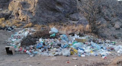 Gente convierte en basurero unidad deportiva de Empalme