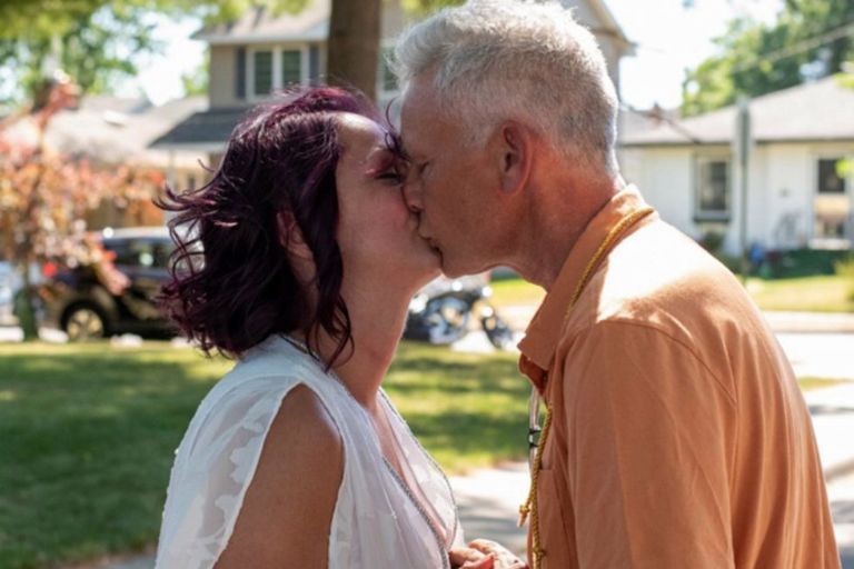 Lauri Anne y Billy Deatherage tenían días de casados