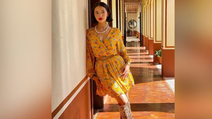 Ángela Aguilar se roba hasta los corazones en Instagram con entallado 'outfit'