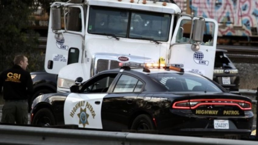 Persecución policial termina en tiroteo en California; hay una persona fallecida