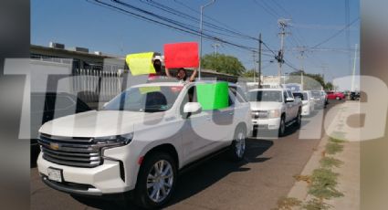 Hermosillo: Movimiento 'Abre mi Escuela' realiza caravana para exigir la reapertura de los planteles