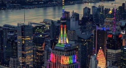 Edificios emblemáticos de Nueva York iluminarán con luces bandera LGBT+