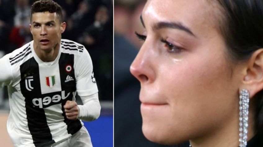 ¡El hombre más enamorado! En la cancha de futbol, Cristiano Ronaldo hace esto por Georgina Rodríguez