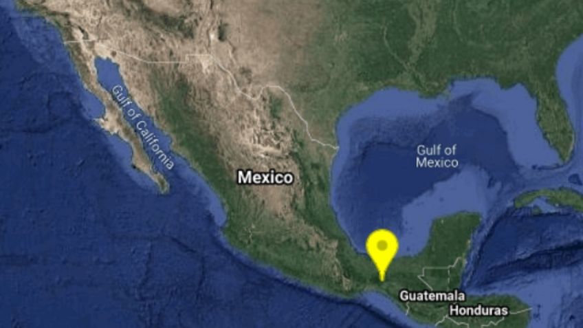 ¡Atención! Sismo azota a Chiapas; su magnitud fue de 4.3 en el noroeste de Cintapala