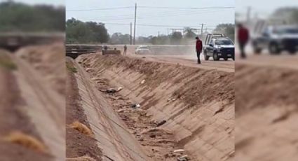 Cajeme: Abandonan cadáver en un canal de riego del Valle del Yaqui