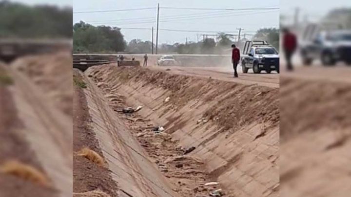 Cajeme: Abandonan cadáver en un canal de riego del Valle del Yaqui