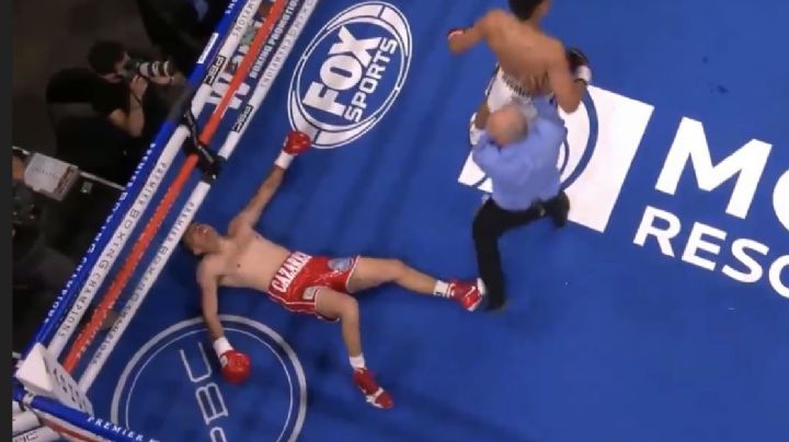 Cázares es noqueado de manera fulminante por Morell Jr y le dice adiós a su sueño de pelear con 'Canelo'