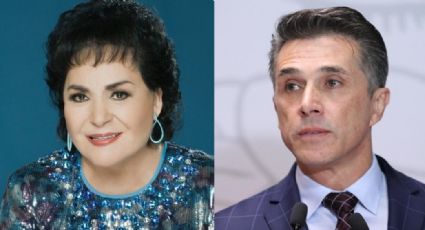 VIDEO: Carmen Salinas se burla de 'Sie7e', la obra de teatro sin público de Sergio Mayer