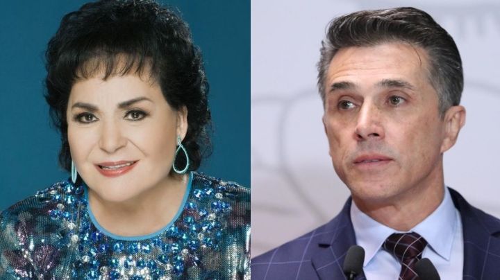 VIDEO: Carmen Salinas se burla de 'Sie7e', la obra de teatro sin público de Sergio Mayer