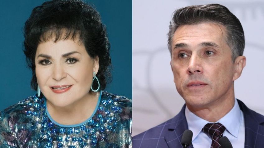 VIDEO: Carmen Salinas se burla de 'Sie7e', la obra de teatro sin público de Sergio Mayer