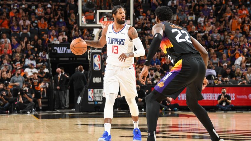 ¡Se enciende! Paul George mantiene con vida a los Clippers ante los Suns