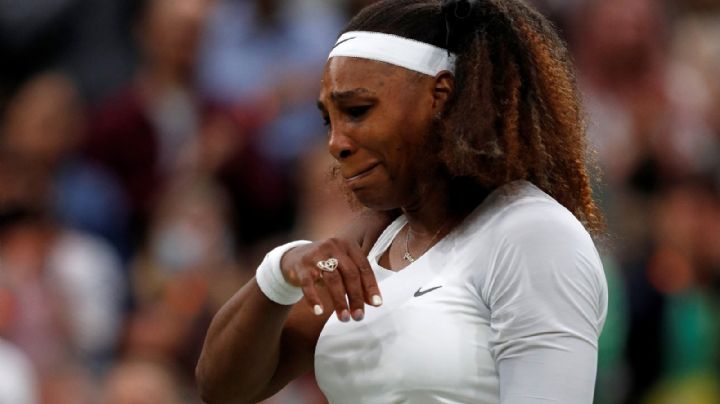 Entre lágrimas, Serena Williams se despide en la primera ronda de Wimbledon