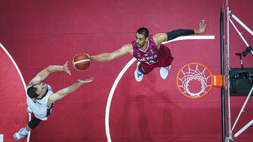 No le alcanza a México y cae ante Alemania en su debut en el Preolímpico de basquetbol