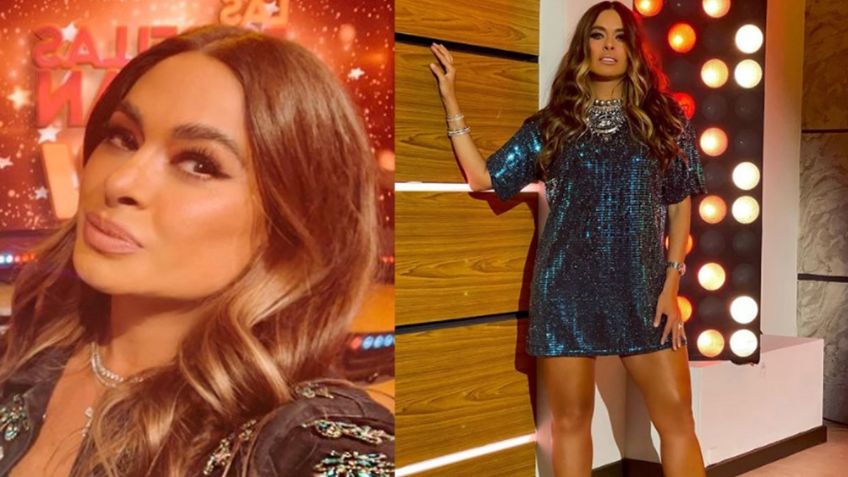Galilea Montijo paraliza Instagram al lucir tremendo vestido traslúcido desde Televisa: "Ay Dios mío"