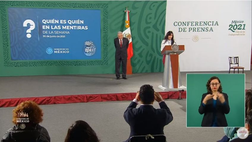 Quién es quién en las mentiras de la semana: Tunden a AMLO en redes tras mostrar 'fake news'