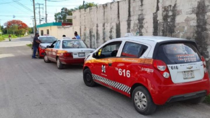 ¡Van por Campeche! Taxistas acarrean a votantes y les dan a cambio una torta