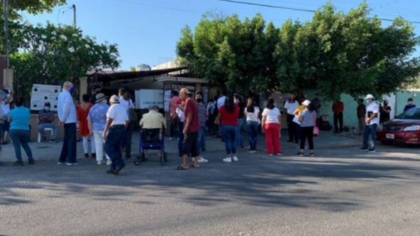 Con retrasos en casillas y largas filas, así inició la jornada electoral en BCS