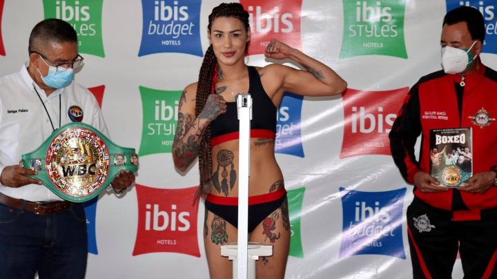 La boxeadora cajemense Alejandra 'Rockera' Guzmán quiere la revancha ante Yamileth Mercado