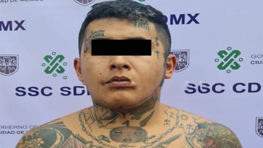 Detienen a 'El Mara', miembro de La Unión Tepito; es sobrino de 'El Lunares'