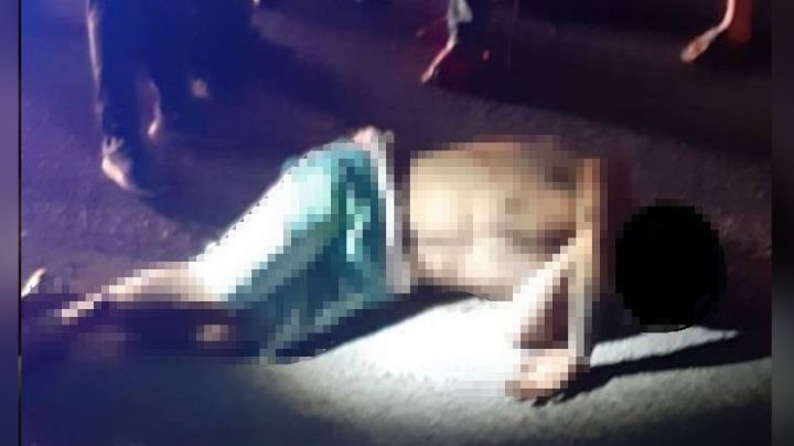 Hombre queda sin vida sobre el asfalto tras ser baleado en un intento de asalto