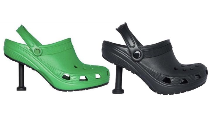 Balenciaga creo los Crocs con tacones y así reaccionaron las redes sociales