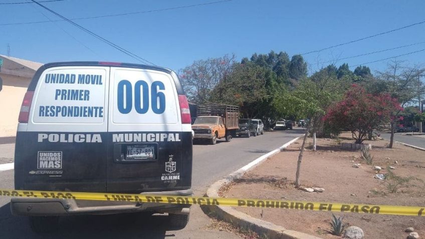 Sicarios rafaguean vivienda al oriente de Ciudad Obregón; reportan persecución