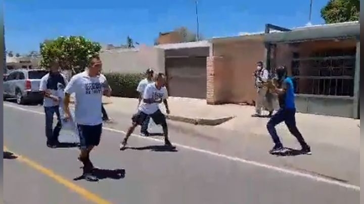 VIDEO: Simpatizantes de Célida López y 'Toño' Astiazarán protagonizan pelea campal en Hermosillo
