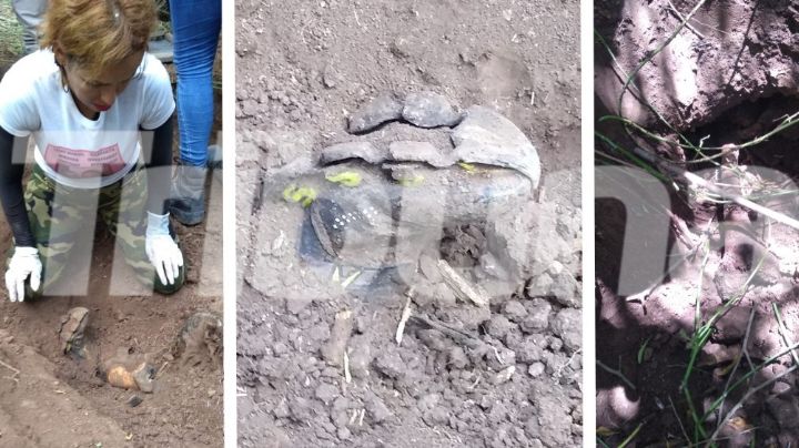 FUERTES IMÁGENES: Hallan restos de hombre desaparecido en el Valle del Yaqui; estaba enterrado
