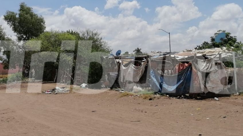 Cajeme: Habitantes de invasión Jardines de Providencia piden apoyo; sus casas son afectadas por lluvia