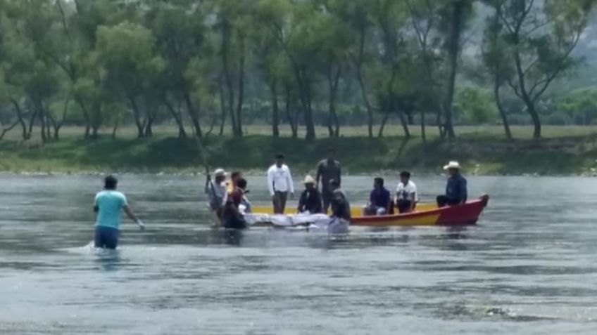 Recuperan del río Necaxa el cuerpo de Giovani 'C'; estaba reportado como desaparecido