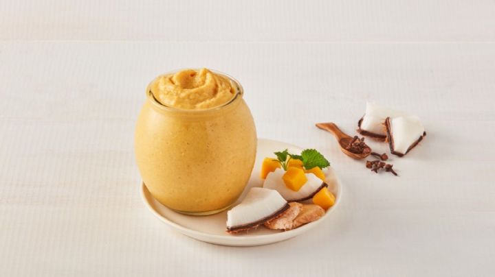 ¡Rico y saludable! Disfruta del sabor del trópico con este delicioso 'smothie' de mango