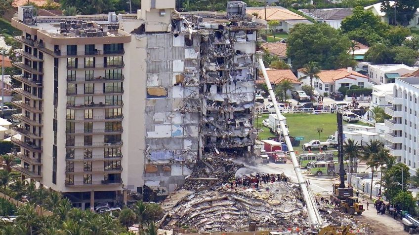 FOTOS: Van 90 víctimas fatales tras el colapso del edificio en Miami; hallan a 3 niños