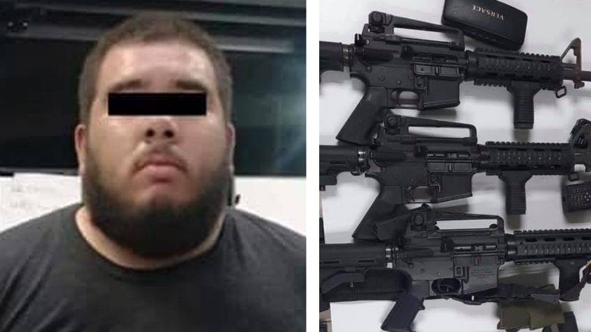 Cae presunto sicario al norte de Sonora; transportaba armas, explosivos y equipo táctico