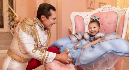 ¡Como una película de Disney! Así celebró Edwin Luna, el cumpleaños de su hija Gianna