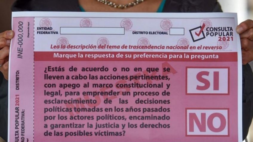 INE niega que intente boicotear la Consulta Popular; pide a ciudadanía no confundirse con la pregunta